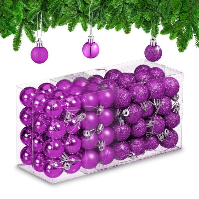 Christmas tree balls in a set of 96 pcs