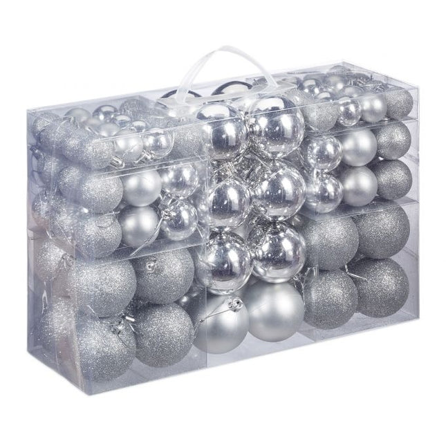 Christmas tree balls in sets of 100