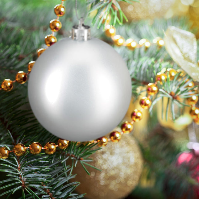 Christmas tree balls in sets of 100