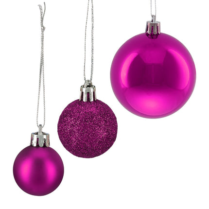 Christmas tree balls in sets of 100