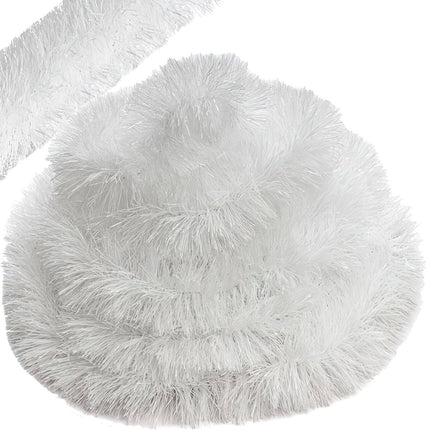 Christmas tree garland - white 6m Ruhhy 22307