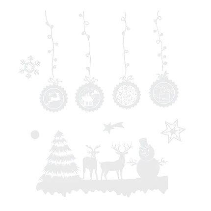 Christmas window stickers Ruhhy 22253