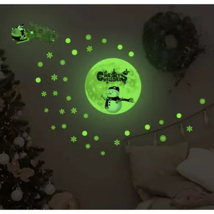 Christmas window stickers - fluorescent 20356