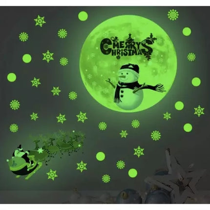 Christmas window stickers - fluorescent 20356