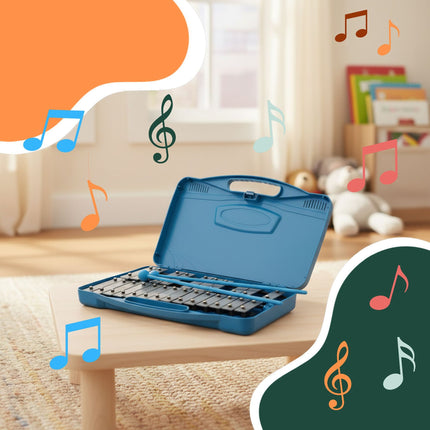 Chromatic Xylophone for Kids, 25 Notes, G5-G7 Range
