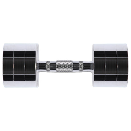 Chrome Dumbbell Set, 2 Pieces, 10 kg Total