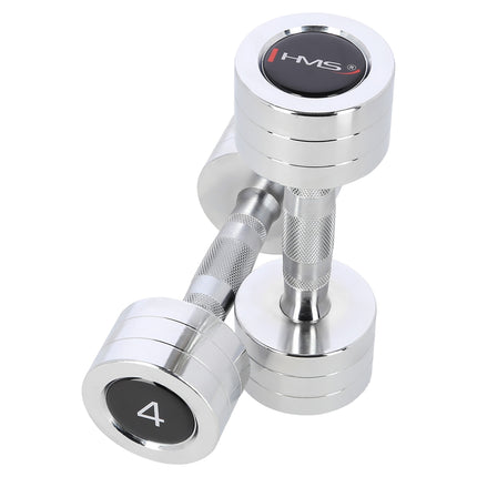 Chrome Dumbbell Set, 2 Pieces