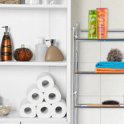 Chrome-plated stand for washing machine