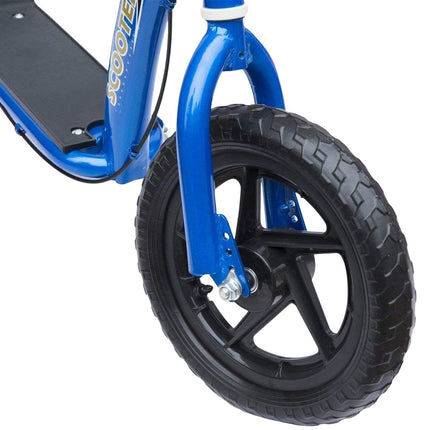 City scooter for children - 12"", rear brake, blue