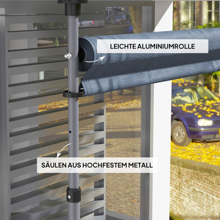 Clamp marker, height adjustable, UV resistant, 350 cm