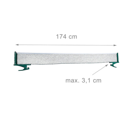 Clamp for table tennis net
