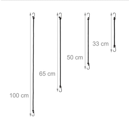 Clamp rubber 12-piece set 4 sizes