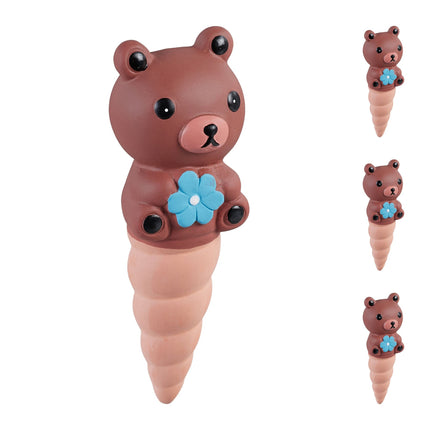 Clay cone bear set of 4