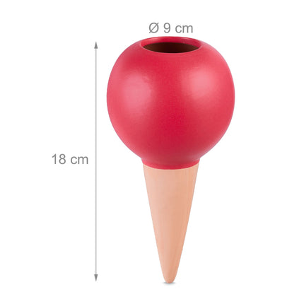 Clay cone set of 4