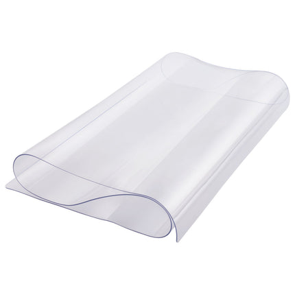 Clear PVC Table Protector, 14 x 24 In, 1.5 mm Thick