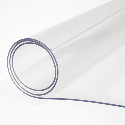 Clear PVC Table Protector 36x60 In, 2mm Thick, Waterproof