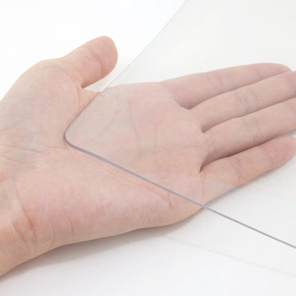 Clear PVC Table Protector 40 x 80 in, 1.5 mm Thick