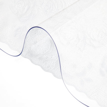 Clear PVC Table Protector 42 x 72 in, 1.5 mm Thick