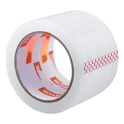 Clear Packing Tape, 6 Rolls, 3 in x 65 yd, 2.7 Mil