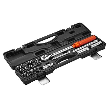 Click Torque Wrench Set, 3/8-Inch, 5–60 Nm, ±3%