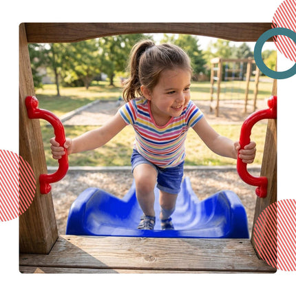 Climbing Frame Handholds Set, Weatherproof, With Screws