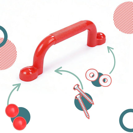 Climbing Holds Grab Handles for Play Towers, Textured Grip