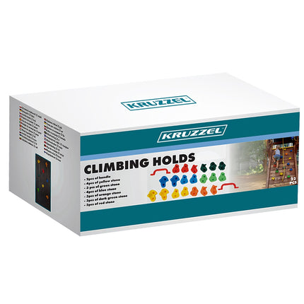 Climbing holds 22 pieces Kruzzel 25395