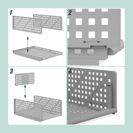 Closet organizer 3-pack