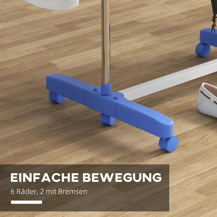 Steel Clothes Airer Tower, wheel dryer with folding wings