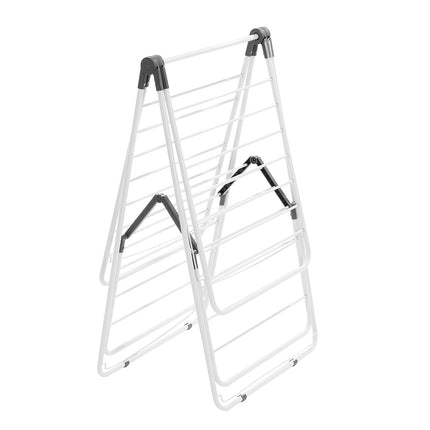 Clothes Drying Rack, 2-Tier Foldable, 31 Rods, Sock Clips