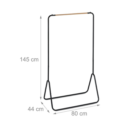 Clothes hanger black