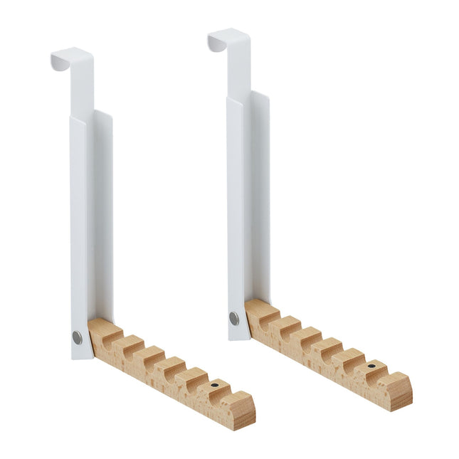 Clothes hanger for folding doors - set of 2