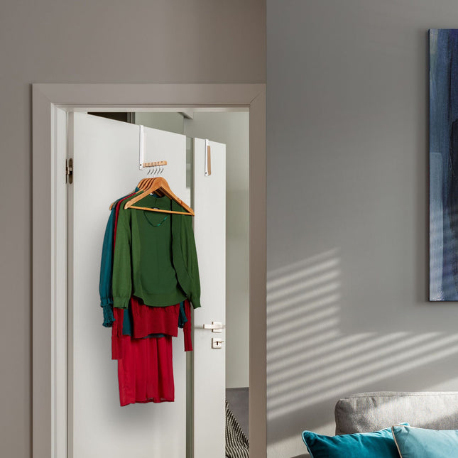 Clothes hanger for folding doors - set of 2
