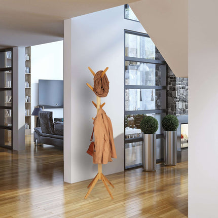 Clothes hanger in bamboo