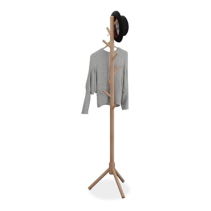 Clothes hanger in beech wood