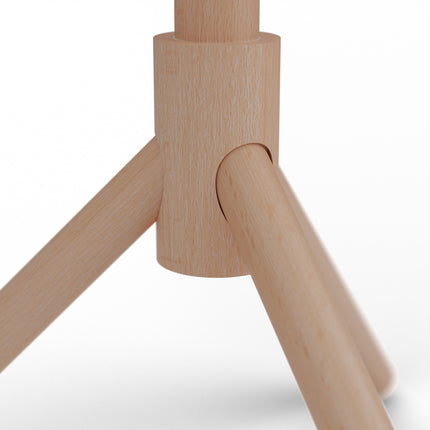 Clothes hanger in beech wood