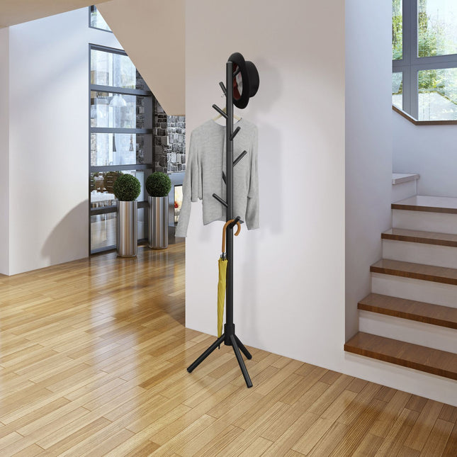 Clothes hanger in beech wood