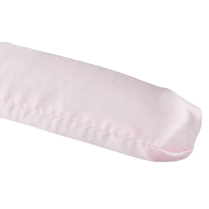 Clothes hanger in satin