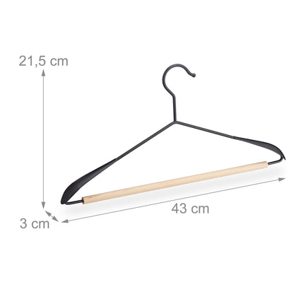 Clothes hanger set of 10
