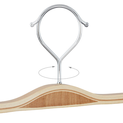 Clothes hangers for trousers & skirts 12 pcs