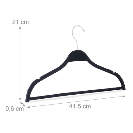 Clothes hangers made of wheat straw - 10 pcs