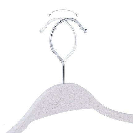 Clothes hangers made of wheat straw - 10 pcs