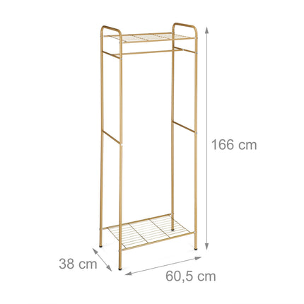 Clothes hanger with shelf SANDRA