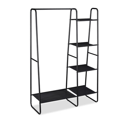 Clothes hanger with shelves