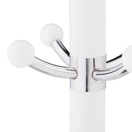 Clothes hanger with umbrella stand