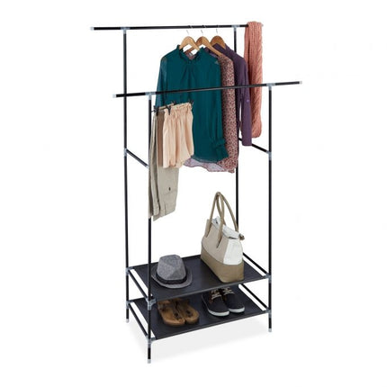 Clothes rack double metal