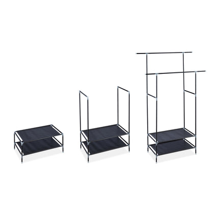 Clothes rack double metal
