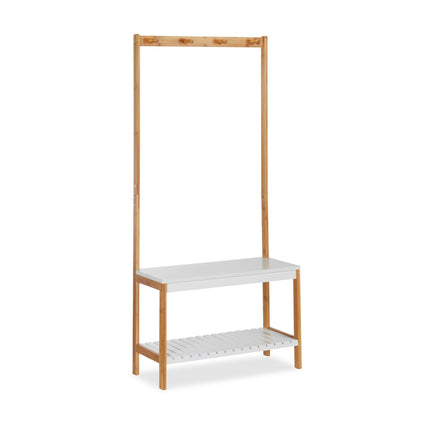 Clothes stand with shelf