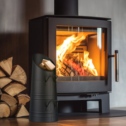 Coal Scuttle, 9L Iron, Matte Black