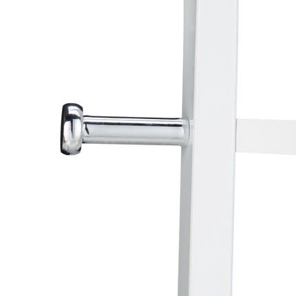 Coat rack in metal